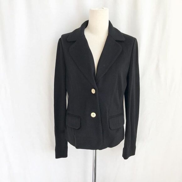 Tory Burch Jackets & Blazers - Tory Burch black textured blazer jacket size S